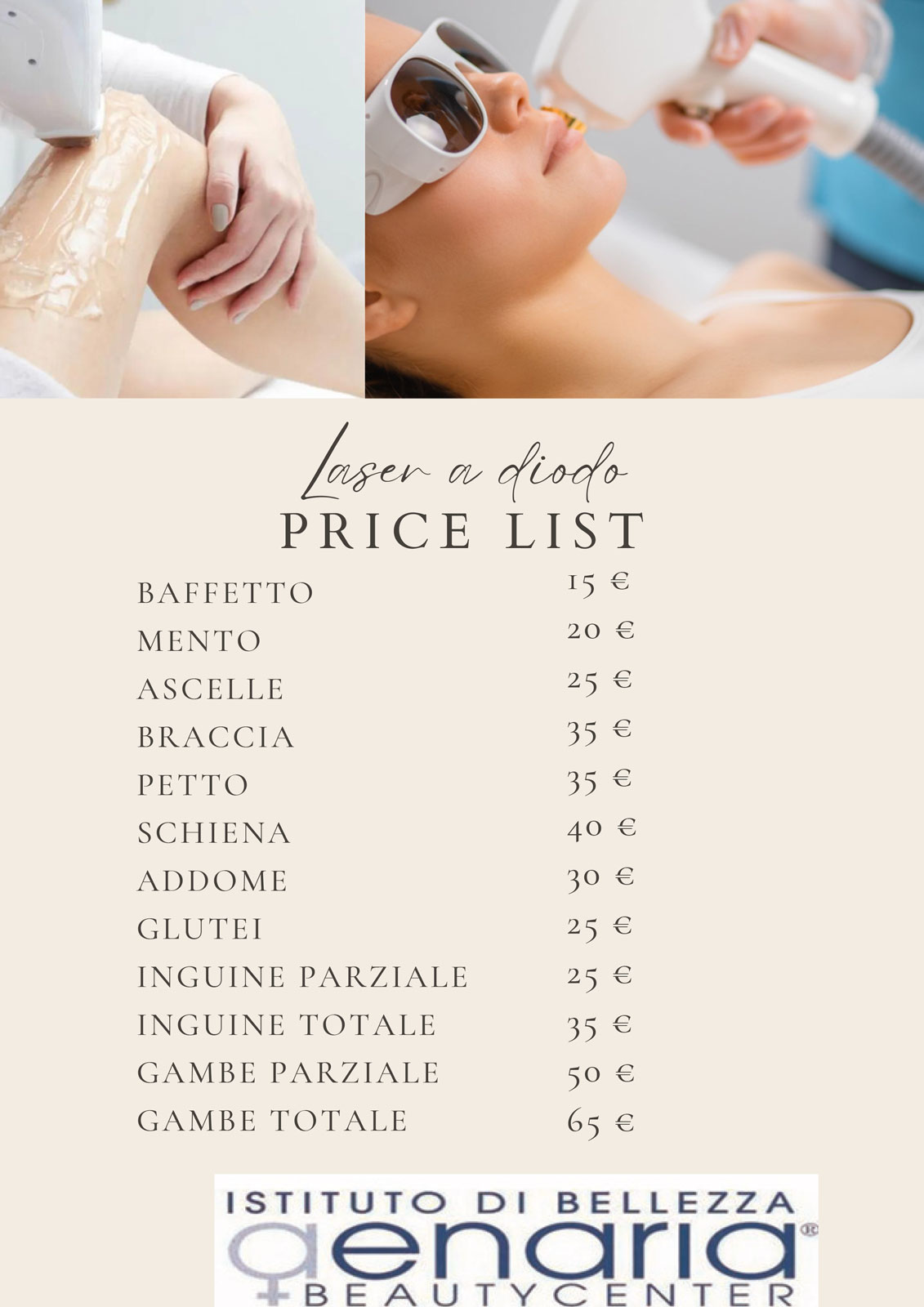 laser a diodo price list